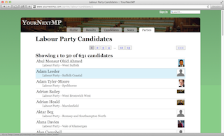 Labour Screenshot
